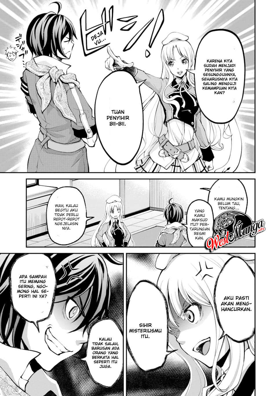 Saisoku Musou No B-kyuu Mahou Tsukai Chapter 05.1 Bahasa Indonesia